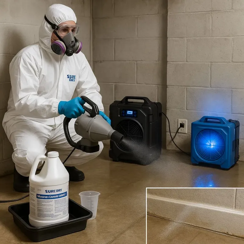 Sanitization and Odor Removal process in Midway, TN